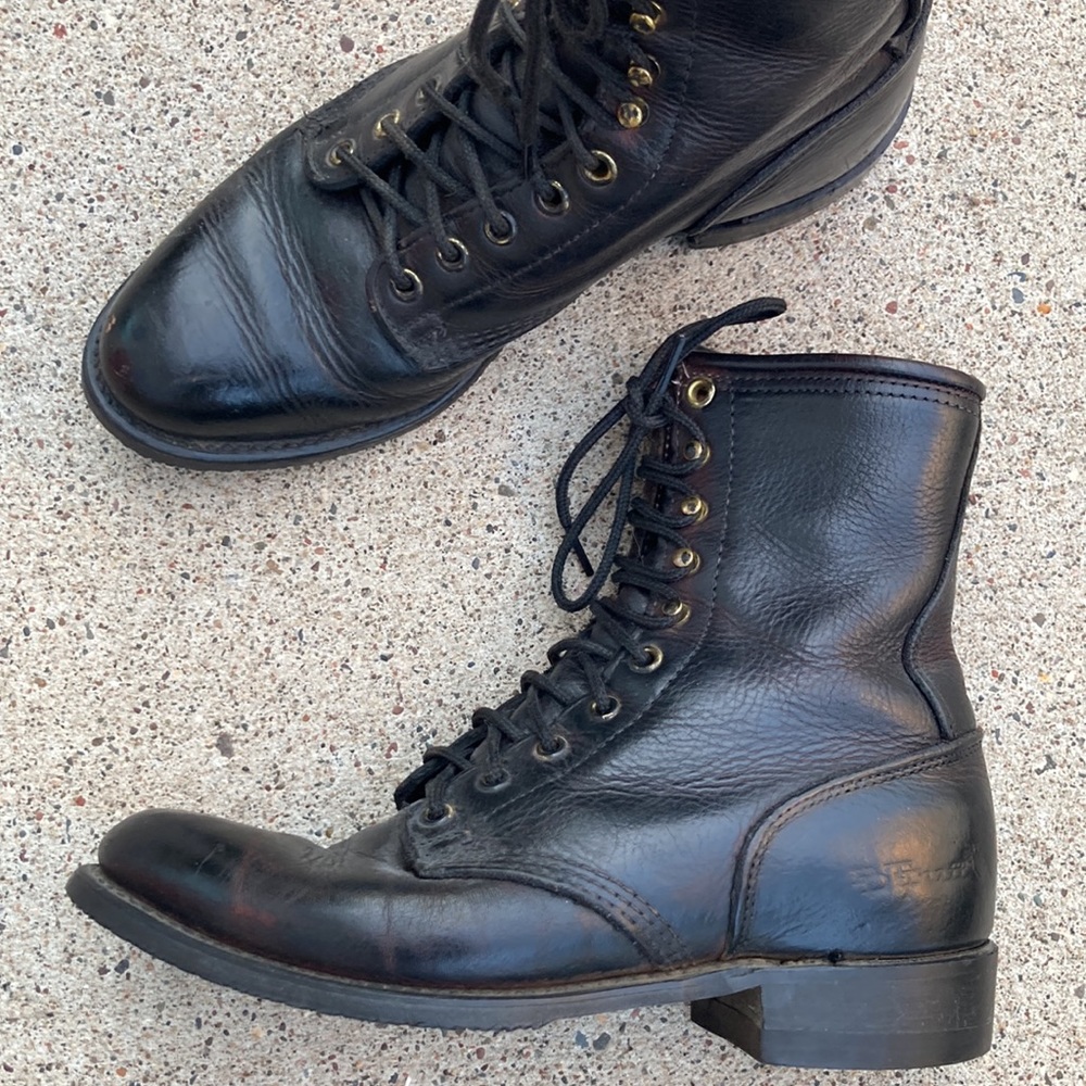 🌸DDTuff USA Black Work Boot 🌸